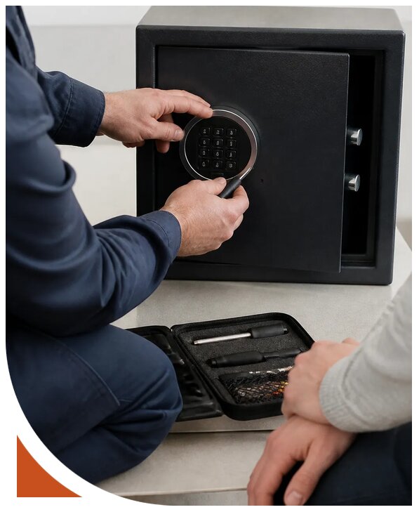 Вскрытие кодового сейфа в Курчатове от 4585 р. | Разлок-Крч